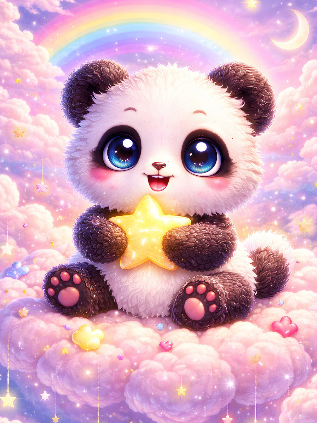 Diamond Painting - Panda Billy