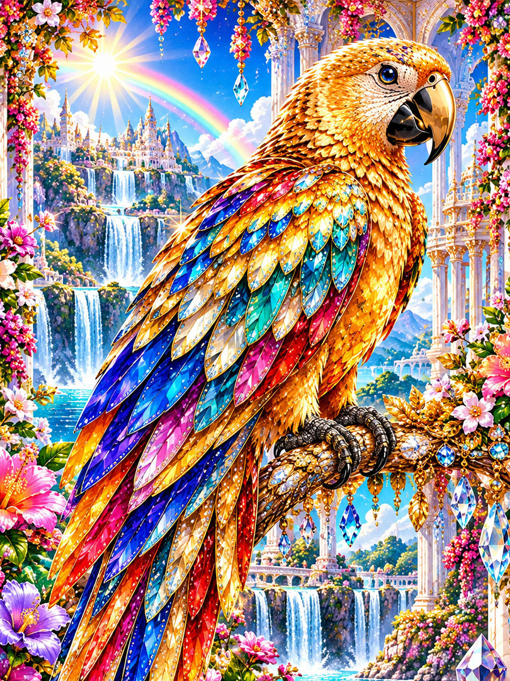 Diamond Painting - Paradiesvogel