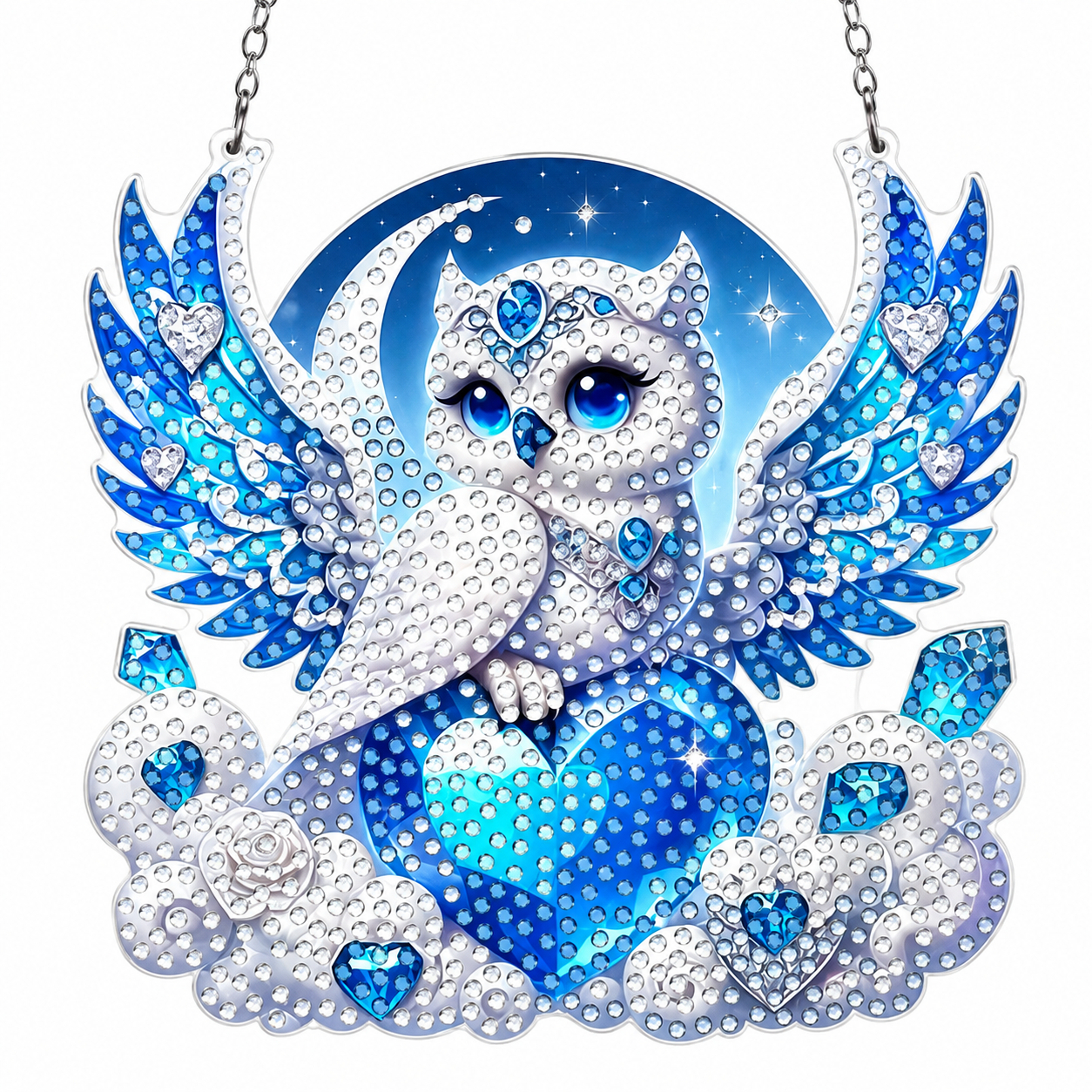 Diamond Painting Mini - Eule Maria