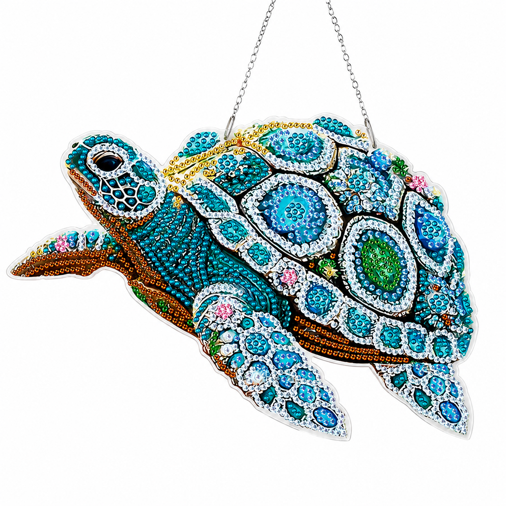Diamond Painting Mini - Schildkröte Leonie