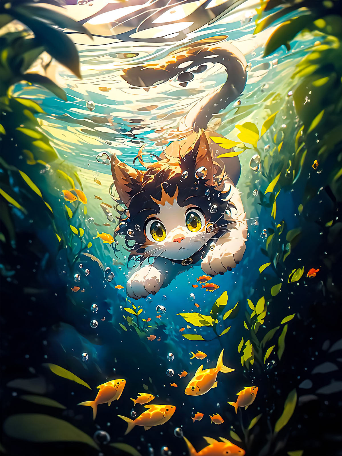 Diamond Painting - Unterwasserabenteuer