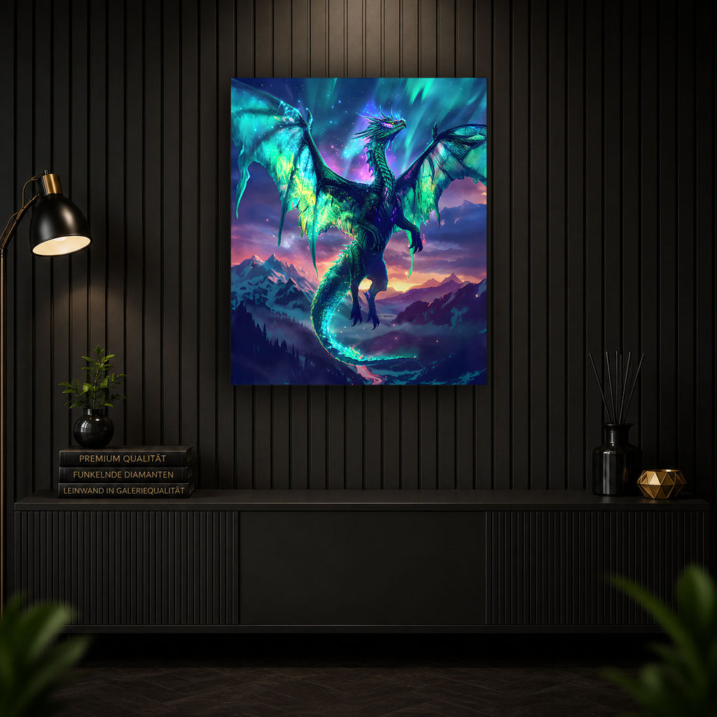 Diamond Painting - Aurora-Drache